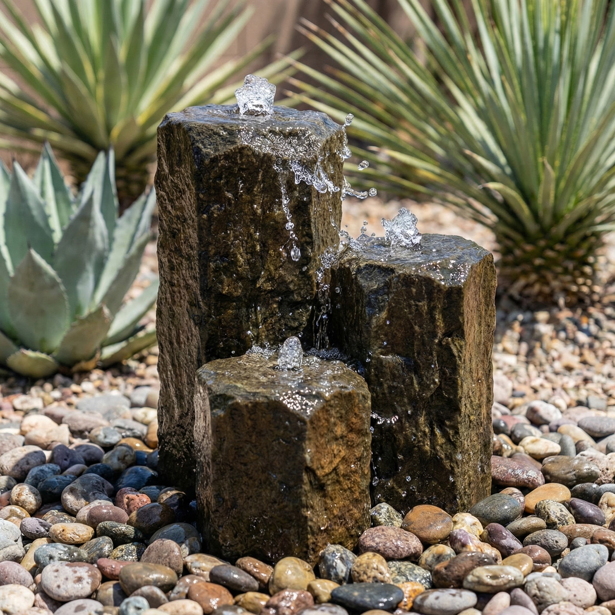 Modern water feature